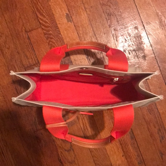 Tory Burch canvas beach bag - Picture 5 of 6